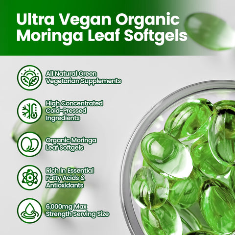 Moringa Capsules | Pure Moringa Leaf Extracts