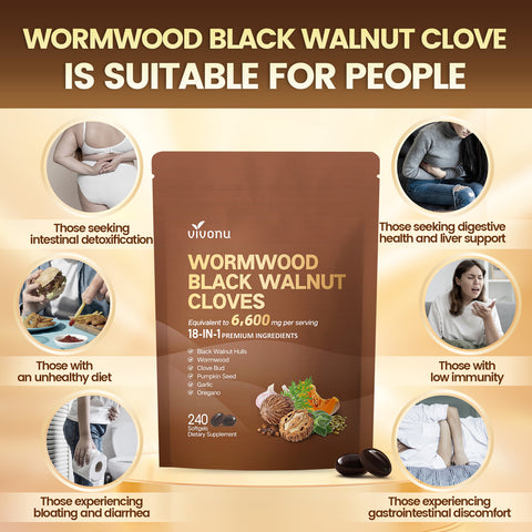 Black Walnut Wormwood Capsules