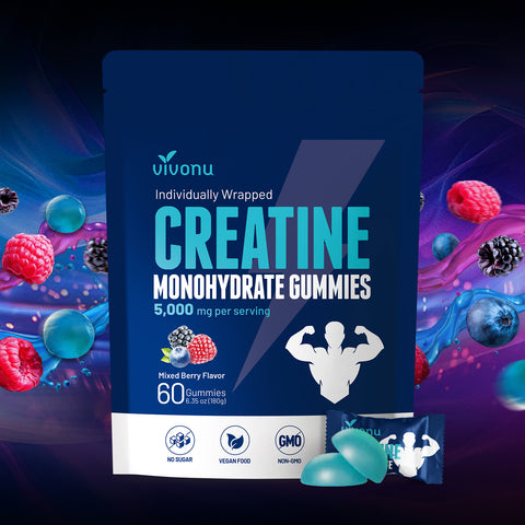Creatine Gummies - 5000mg Creatine Monohydrate Per Serving