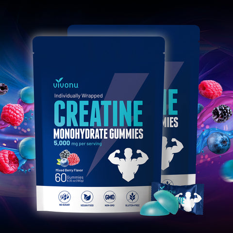 Creatine Gummies - 5000mg Creatine Monohydrate Per Serving