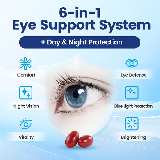 120pcs Lutein Eye Vitamins Supplement for Macular Health and Dry Eye