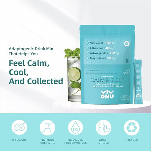 Calm & Sleep Powdered Drink - VivoNu Nutrition