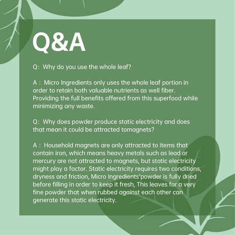 Organic Moringa Powder Moringa Oleifera Leaf Powder - VivoNu Nutrition