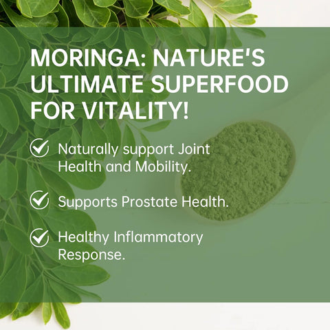 Organic Moringa Powder Moringa Oleifera Leaf Powder - VivoNu Nutrition