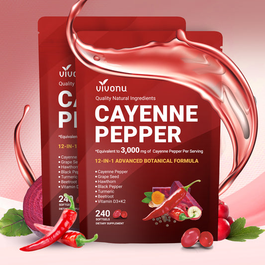 Cayenne Pepper Softgels Supplement