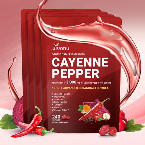 Cayenne Pepper Softgels Supplement