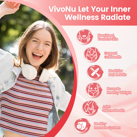 Multi Collagen Peptides Gummies for Women