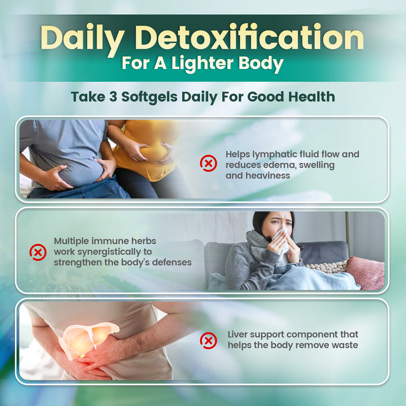 How to take the lymphatic support softgels