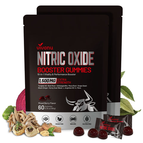 Nitric Oxide Booster Supplement with L Arginine and L Citrulline Essential Amino Acids and Ginseng Root,