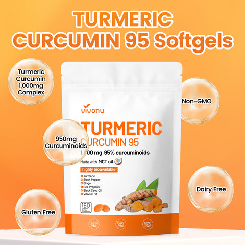 Turmeric Curcumin  with Black Pepper Capsules