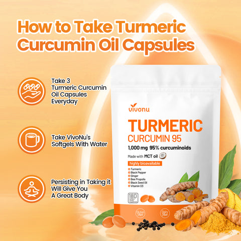 Turmeric Curcumin  with Black Pepper Capsules
