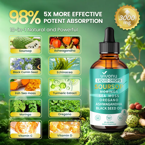 Soursop Graviola Leaf Extract Liquid