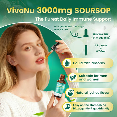 Soursop Graviola Leaf Extract Liquid