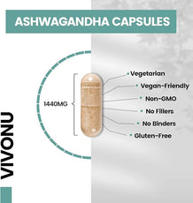 Ashwagandha Powder & Root Extract - VivoNu  Nutrition