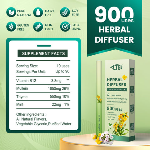 Lung Cleanse Diffuser - 900 Uses