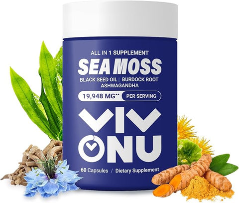 Sea Moss Black Seed Oil - VivoNu  Nutrition