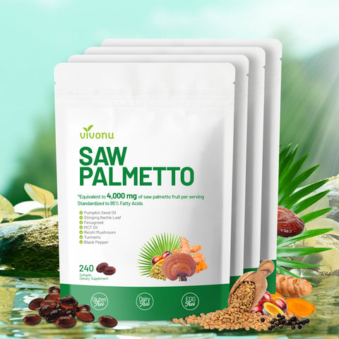 Saw Palmetto Supplement, 300 Capsules