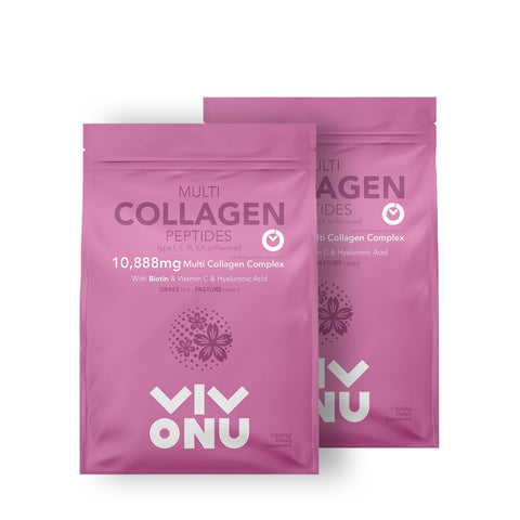 Multi Collagen Peptides Powder, 16 Oz - VivoNu  Nutrition