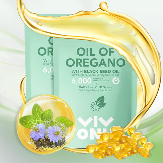 Oil of Oregano Softgels 6000mg - VivoNu  Nutrition